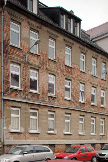 Bildinhalt: Jordanstrae 18, Foto vom Januar 2019, Sammlung Wieland Zumpe, Leipzig.