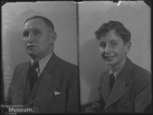 Bildinhalt: Moritz Held und Walter Jakob Held. Foto: Stadtgeschichtliches Museum Leipzig, AM00001382.