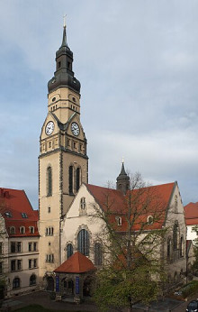 Bildinhalt: Philippuskirche Leipzig-Lindenau, Foto: Palauenc05
