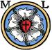 Die Lutherrose ist ein Symbol der evangelisch-lutherischen Kirchen. Sie wurde 1524 als Schutzmarke von Martin Luther entwickelt, die als Holzschnitt zu von ihm genehmigten Publikationen hinzugefgt wurde. Nach 1524 wurde daraus ein persnliches Siegel, das Martin Luther ab dem Sptsommer 1530 fr seinen Briefverkehr verwendete. In einem Brief vom 8. Juli 1530 schrieb Luther an Lazarus Spengler, die Lutherrose sei „ein Merkzeichen“ seiner Theologie:
    „Das erst sollt ein Kreuz sein, schwarz im Herzen, das seine natrliche Farbe htte, damit ich mir selbst Erinnerung gbe, da der Glaube an den Gekreuzigten uns selig machet. Denn so man von Herzen glaubt, wird man gerecht. Ob’s nun wohl ein schwarz Kreuz ist, mortifizieret und soll auch wehe tun, dennoch lt es das Herz in seiner Farbe, verderbt die Natur nicht, das ist, es ttet nicht, sondern erhlt lebendig … Solch Herz aber soll mitten in einer weien Rosen stehen, anzuzeigen, da der Glaube Freude, Trost und Friede gibt, darum soll die Rose wei und nicht rot sein; denn weie Farbe ist der Geister und aller Engel Farbe. Solche Rose stehet im himmelfarben Felde, da solche Freude im Geist und Glauben ein Anfang ist der himmlische Freude zuknftig, jetzt wohl schon drinnen begriffen und durch Hoffnung gefasset, aber noch nicht offenbar. Und in solch Feld einen goldenen Ring, da solch Seligkeit im Himmel ewig whret und kein Ende hat und auch kstlich ber alle Freude und Gter, wie das Gold das hchste, kstlichste Erz ist.“