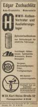 Eintrag der Fa. Edgar Zschachlitz, Leipzig W 33, Karl-Heine-Strae 52, in der Rubrik 
